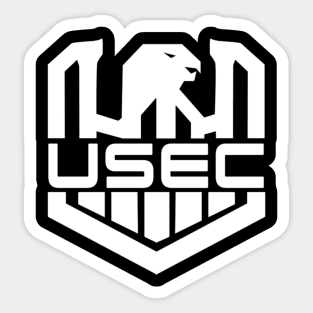 Escape From Tarkov USEC litle wnite logo Sticker